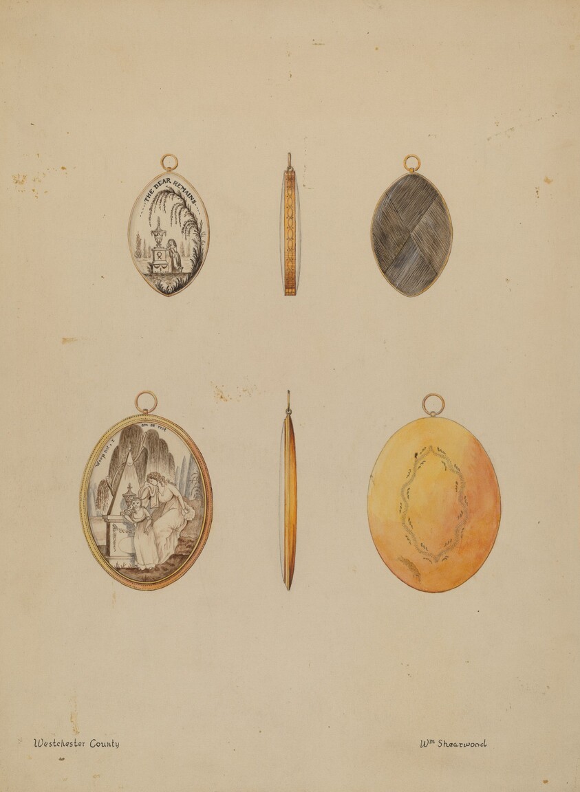 Mourning Pendants