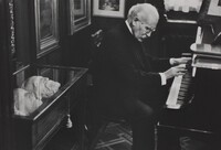 Arturo Toscanini in His Home, Milan, David Seymour, 1954, printed 1982