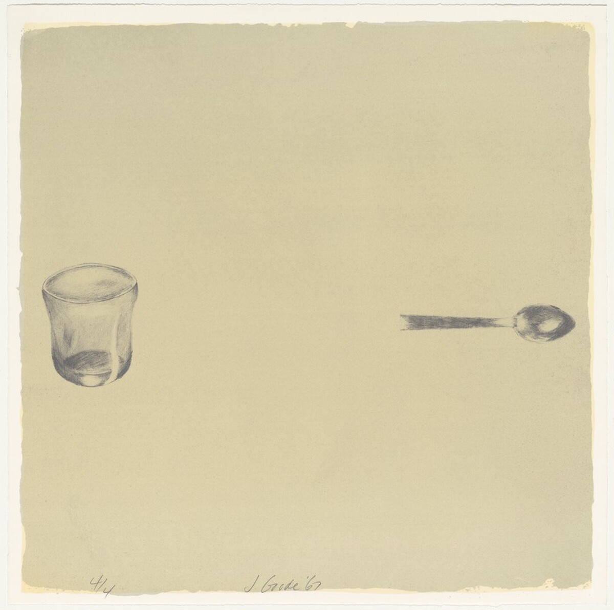 Glass Middle Left—Spoon Middle Right