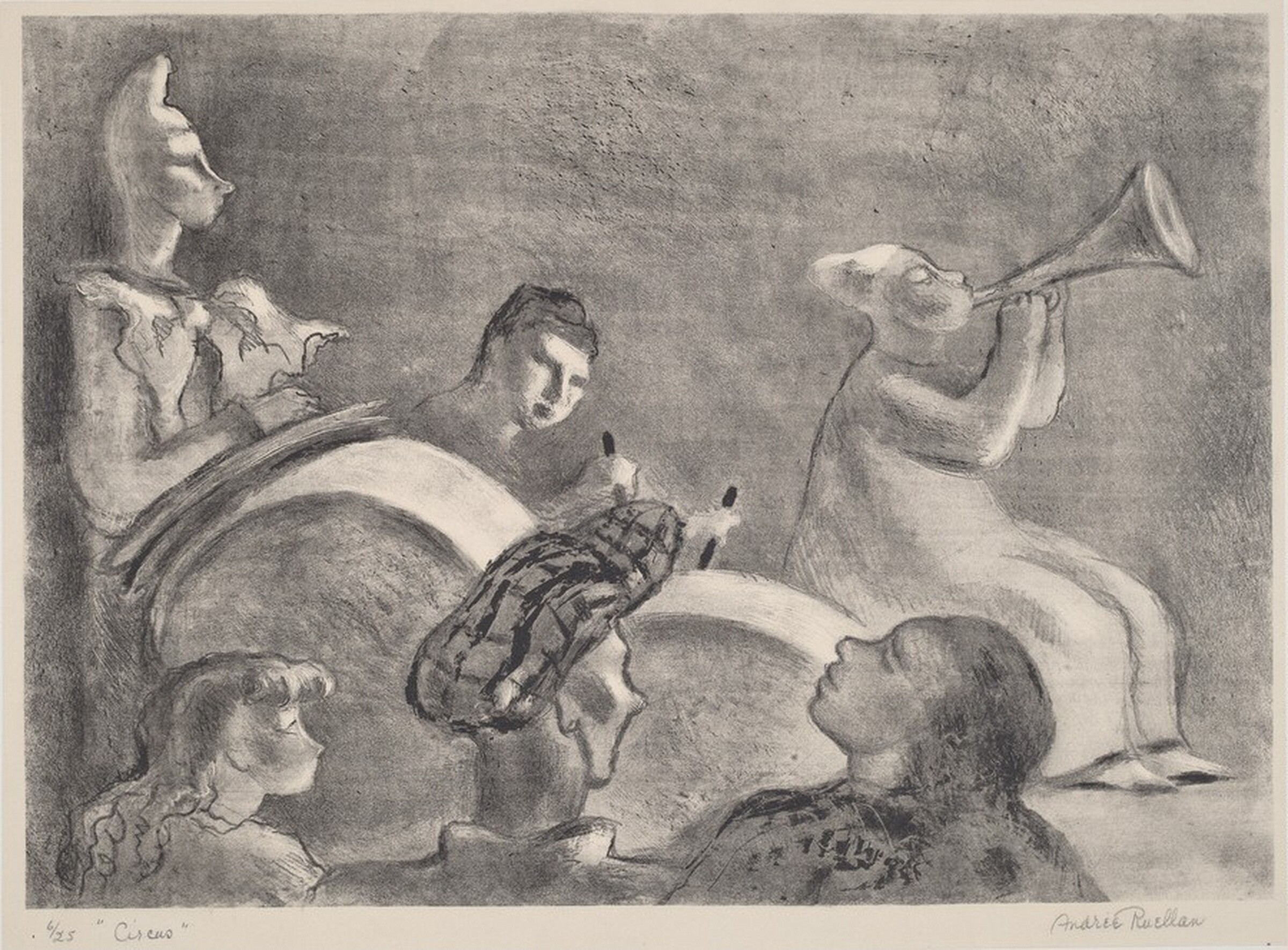 Circus, Andrée Ruellan, c. 1932