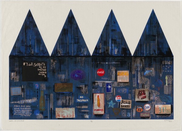 Dream Building (Blue)