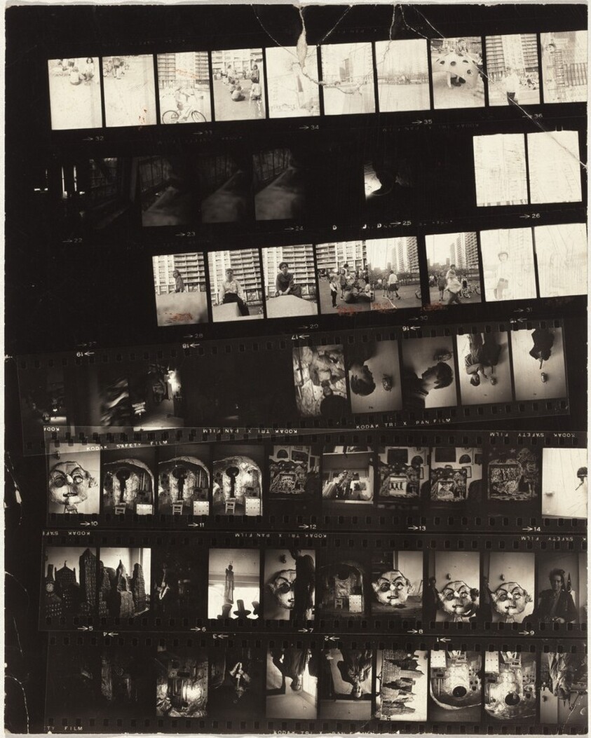 Red Grooms' studio no number