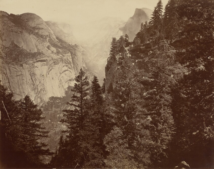 Tenaya Canyon from Union Point, Valley of the Yosemite