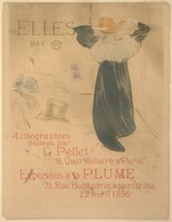 Poster for "Elles", Henri de Toulouse-Lautrec, 1896