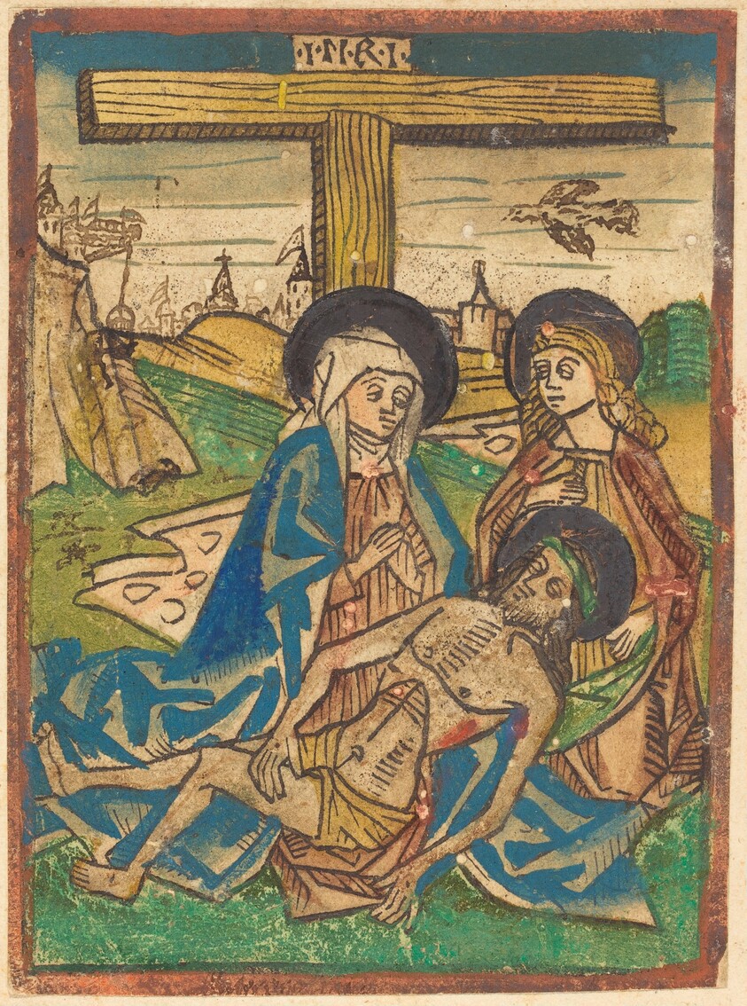 Pietà with Saint John