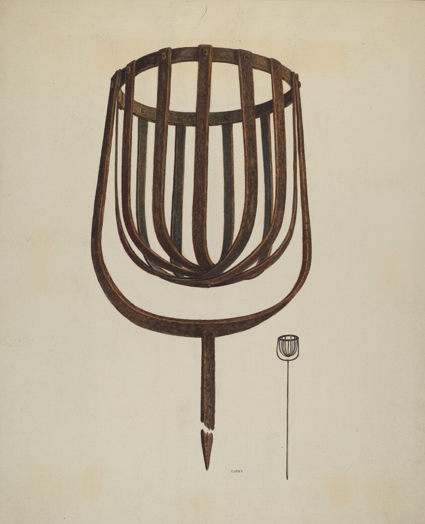 Pine Knot Flare Holder