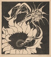 Sunflowers, M.C. Escher, 1918