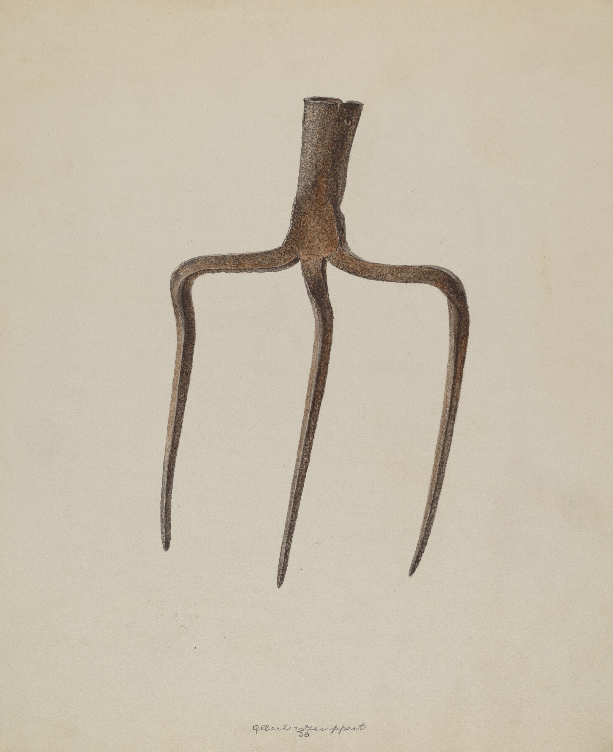 Hay Fork, Albert Geuppert, 1938