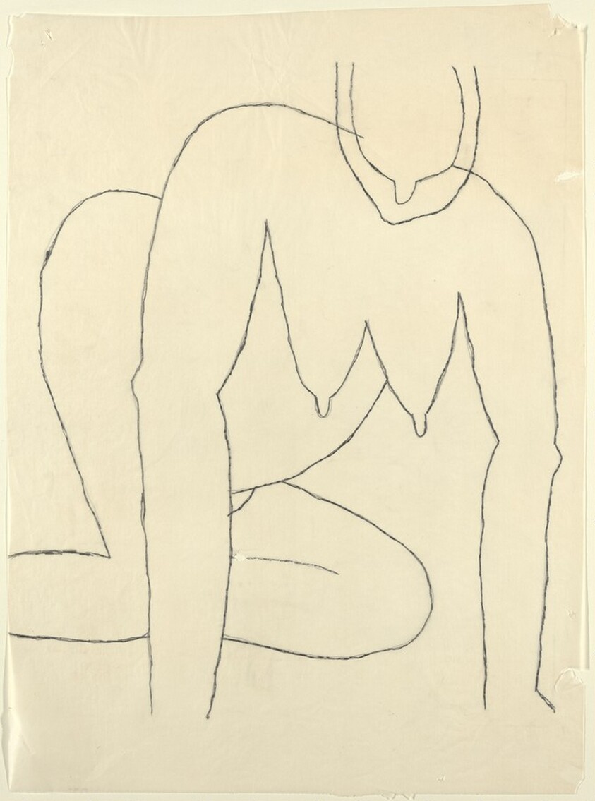 Drawing for "Nude"