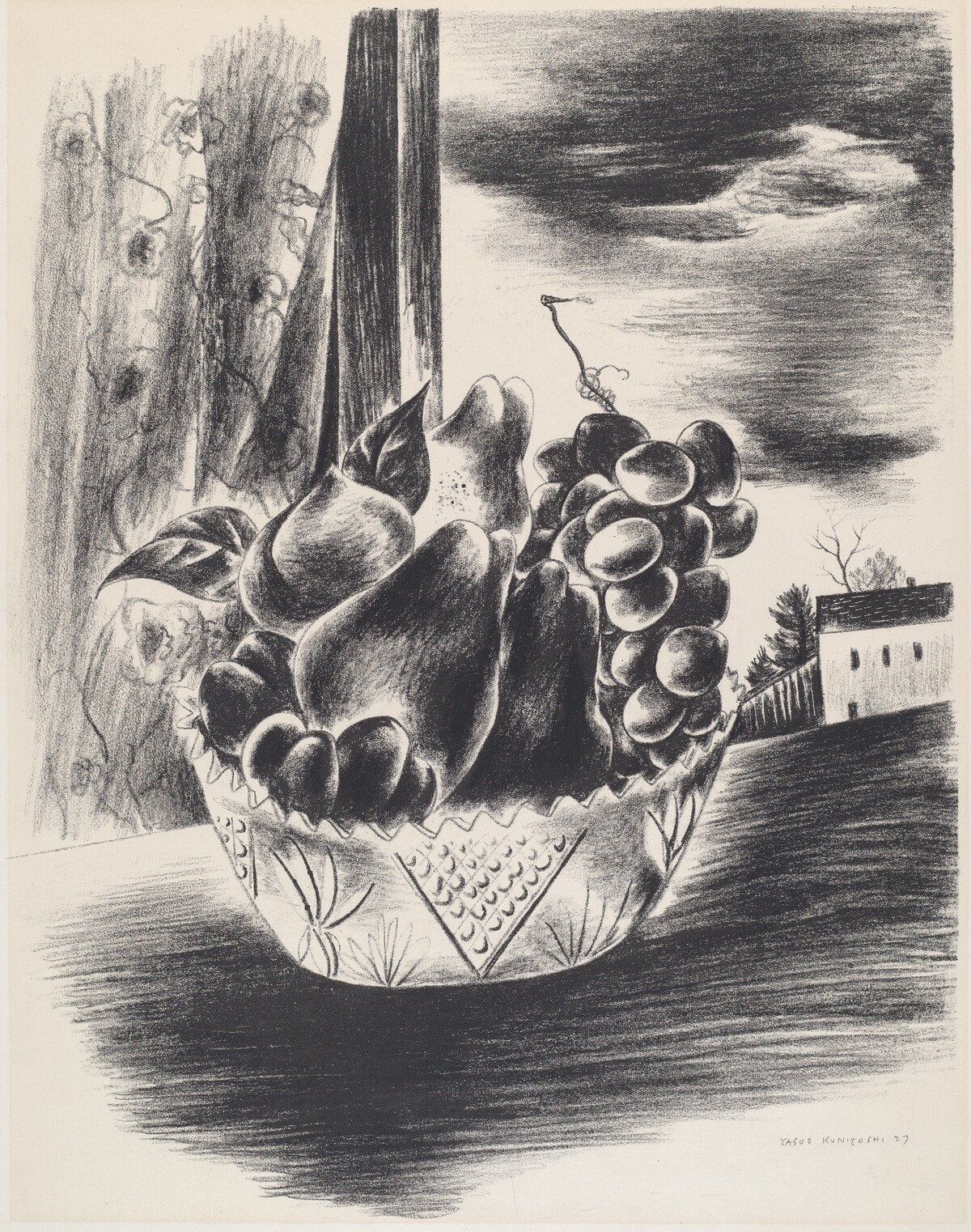 Pears, Grapes, and Peach