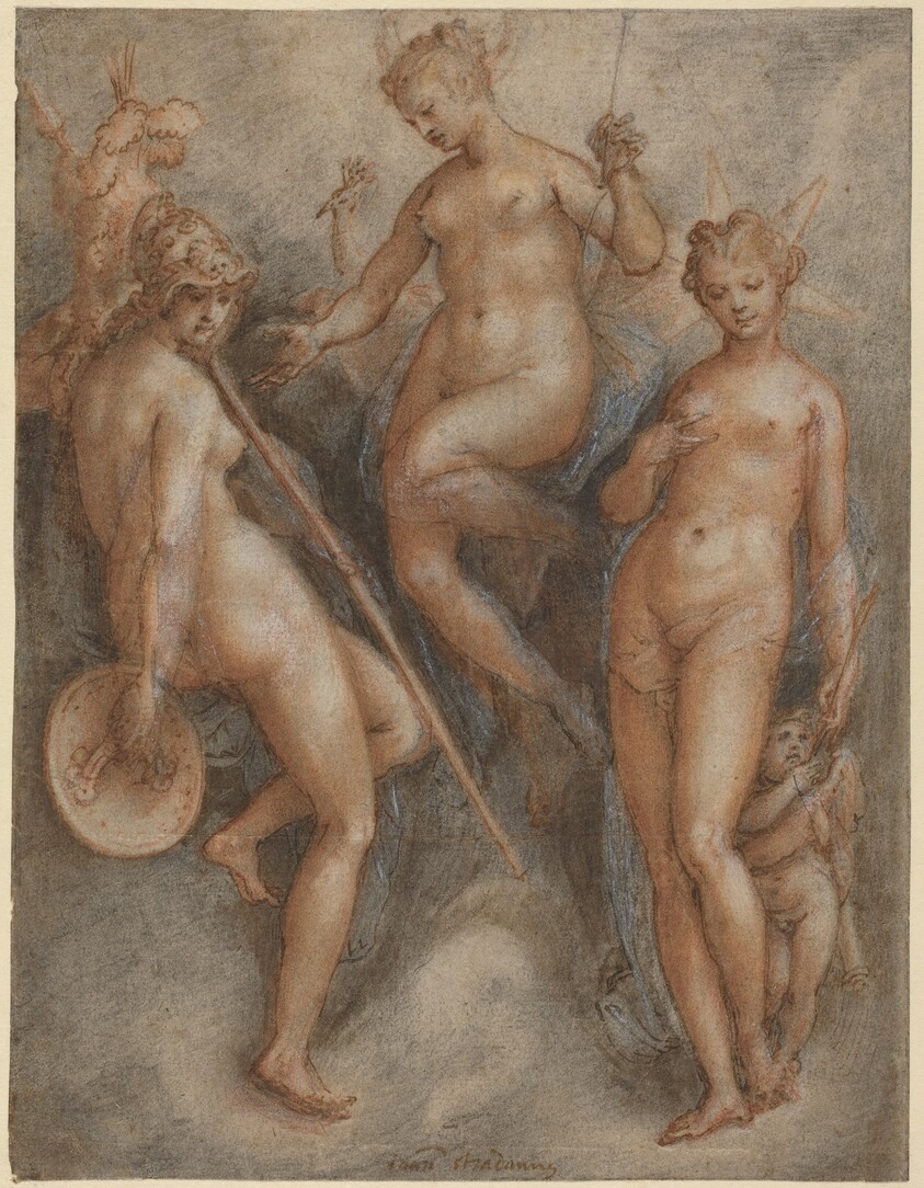 Three Goddesses: Minerva, Juno and Venus