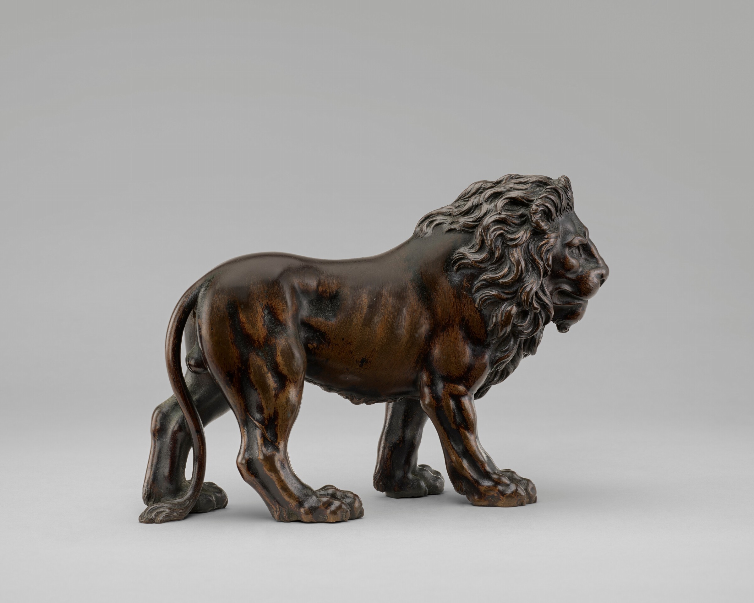Lion, Giovanni Francesco Susini, after a model by Giovanni Bologna, second quarter 17th century