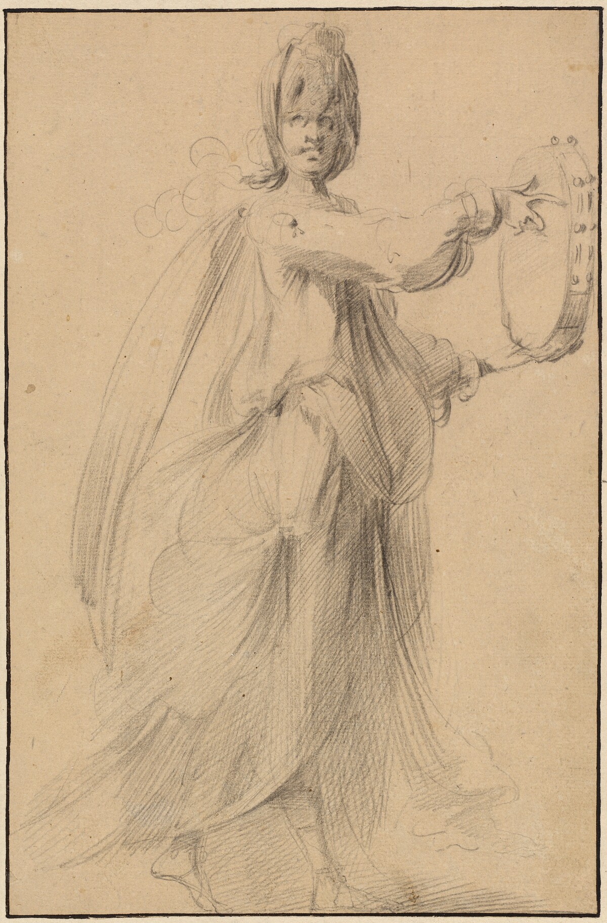 Dancer with a Tambourine