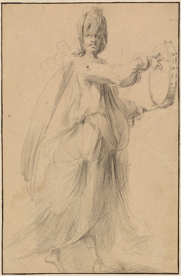 Dancer with a Tambourine