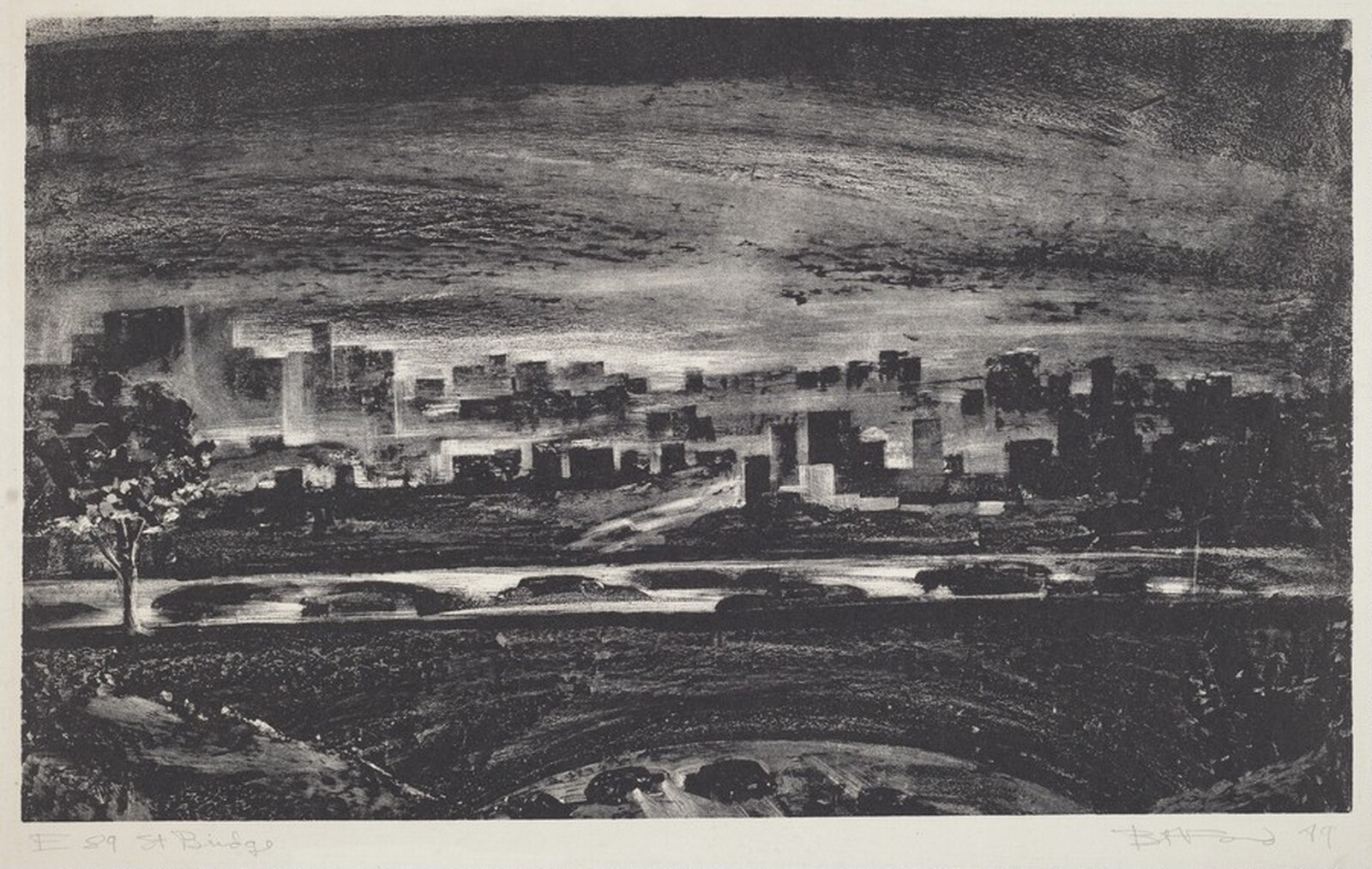 East 89 Street Bridge, Unknown, 1949