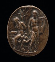 Apollo and Marsyas, Roman 15th Century, after the Antique, mid 15th century