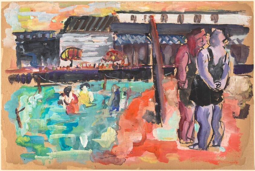 Untitled (bathers, Brighton Beach)