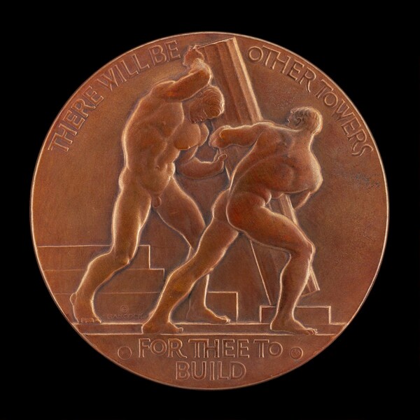 Victory of Man and Nature over the Powers of Destruction [obverse]