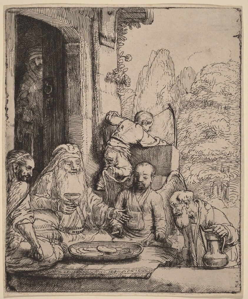 Abraham Entertaining the Angels