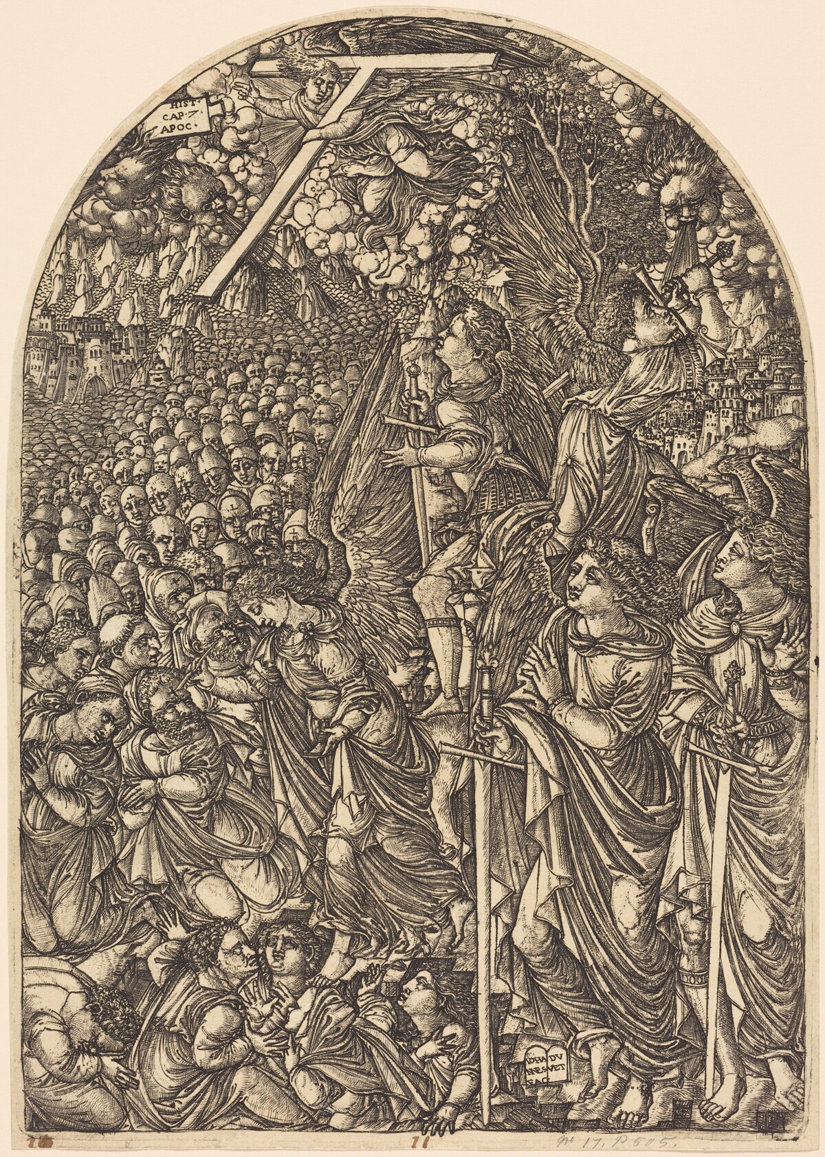 Four Angels Holding Back the Winds