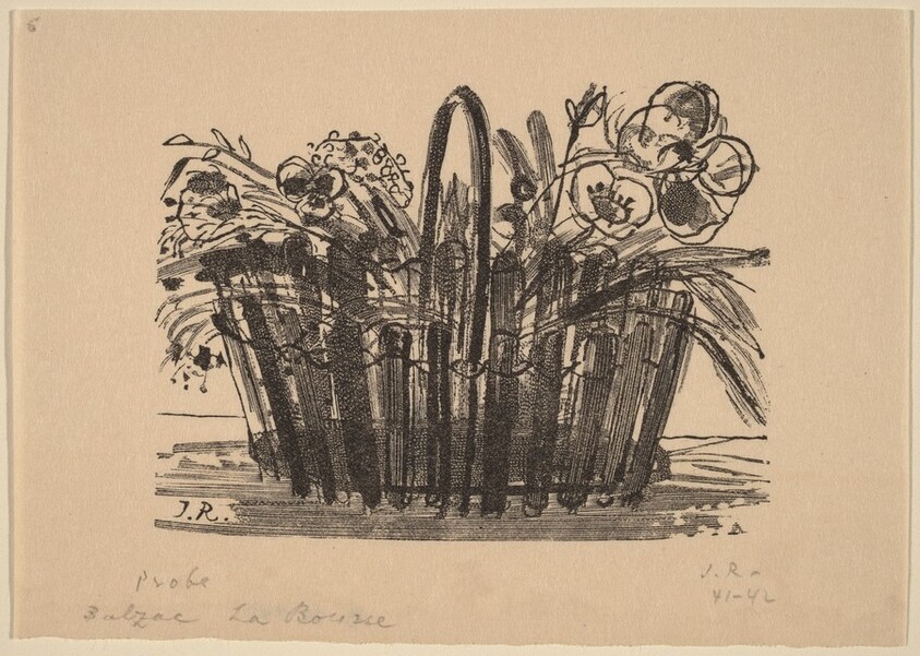 Illustration to Balzac, "La Bourse"