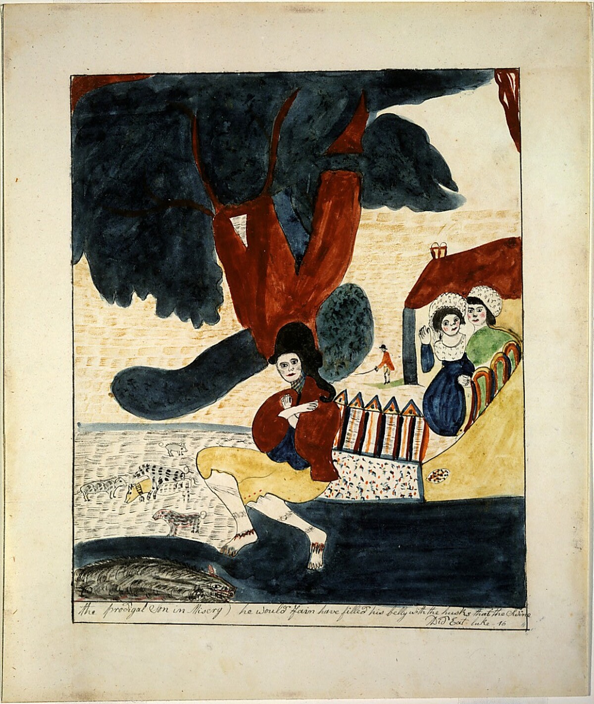 The Prodigal Son in Misery