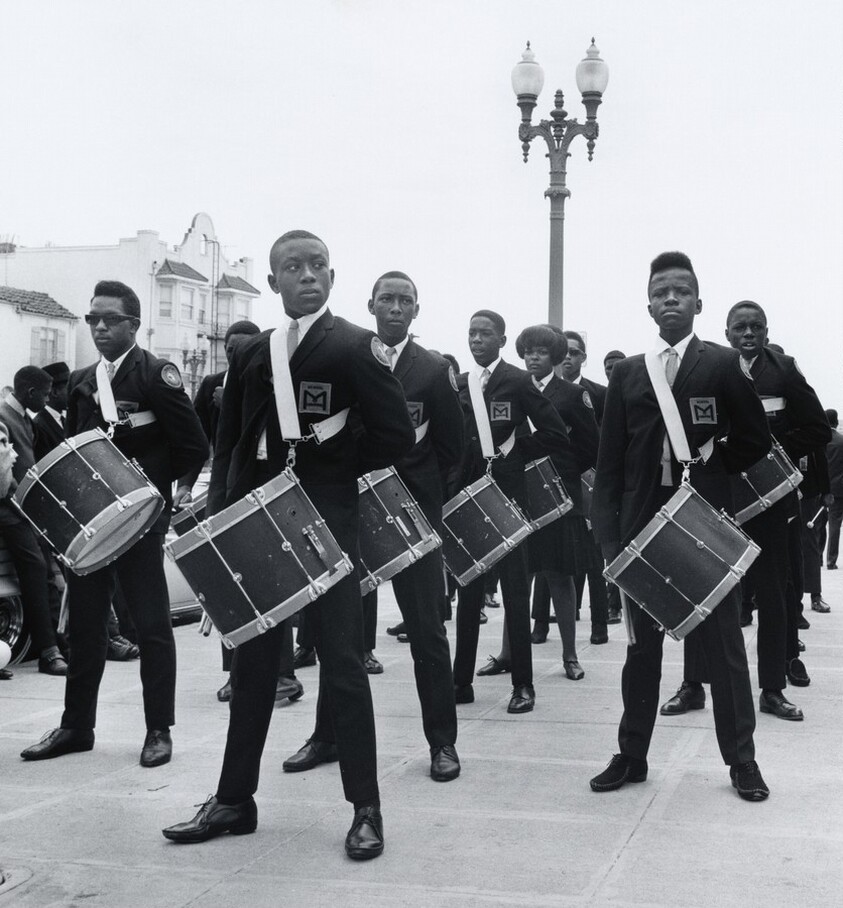 High School Drum Corps, West Oakland, California