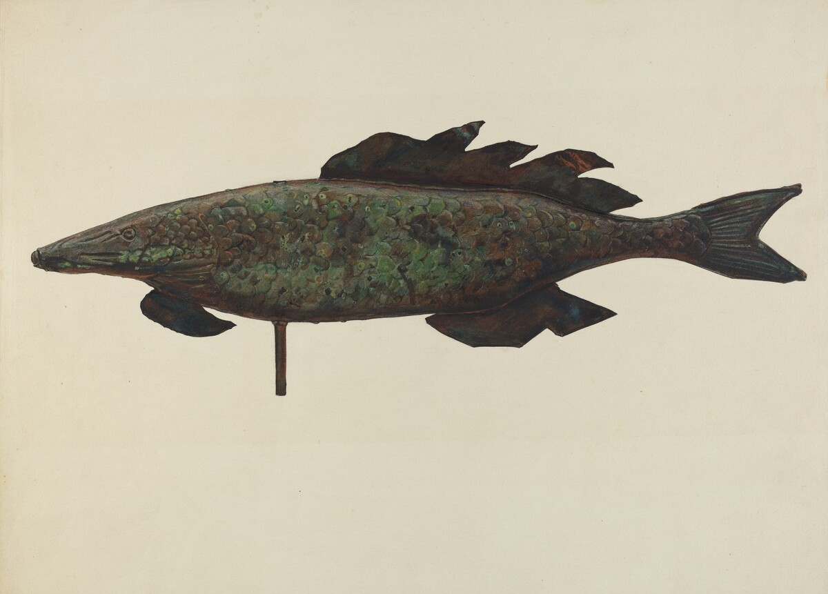 Fish Weather Vane