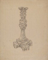 Candlestick, John Dana, c. 1938