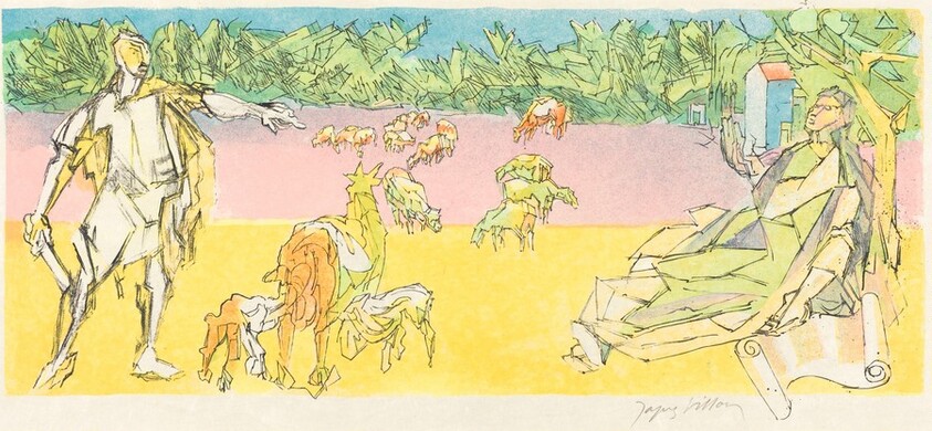 First Bucolic: Virgil Expelled from the Earth by a Centurion