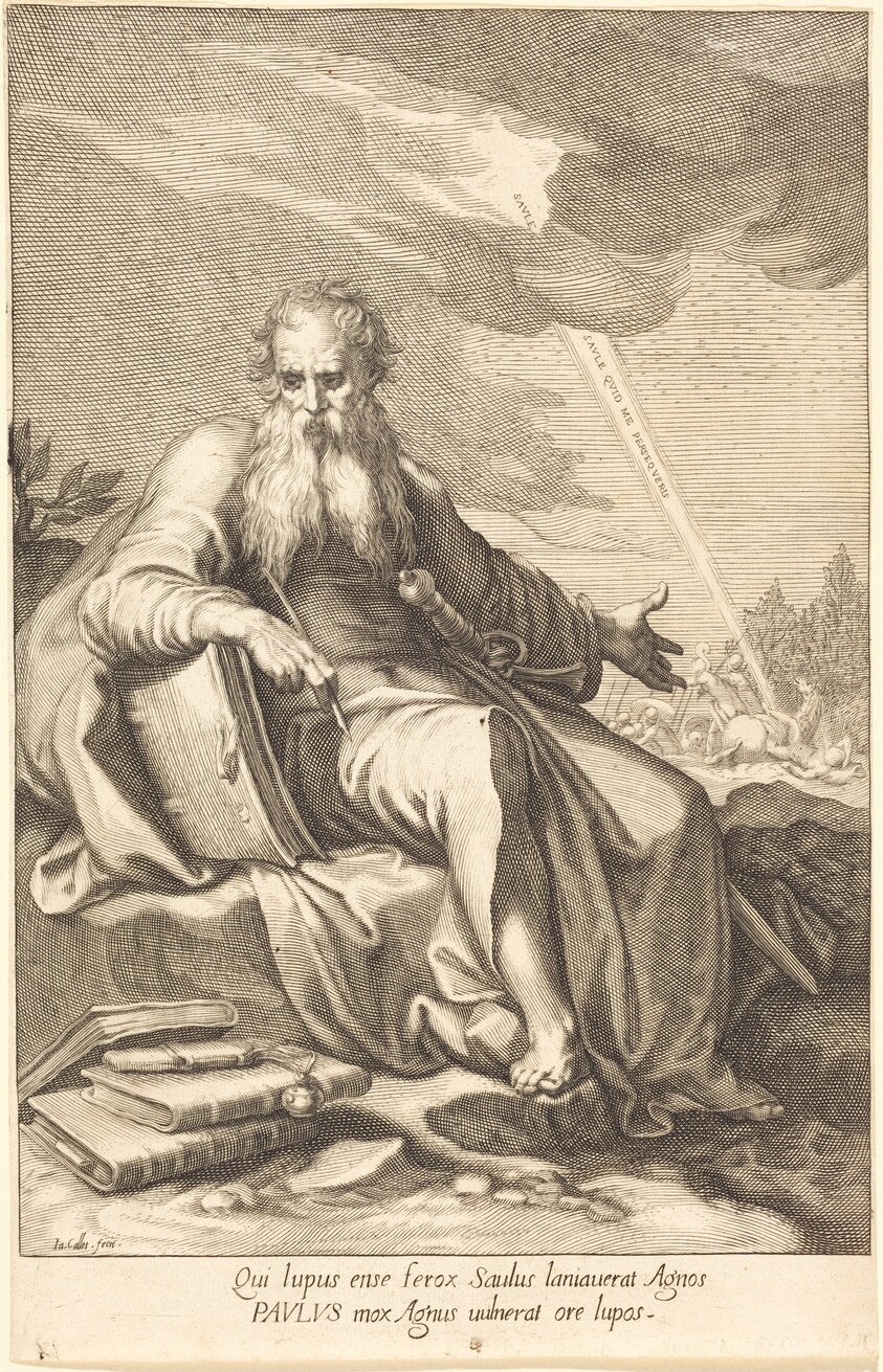 Saint Paul, Seated