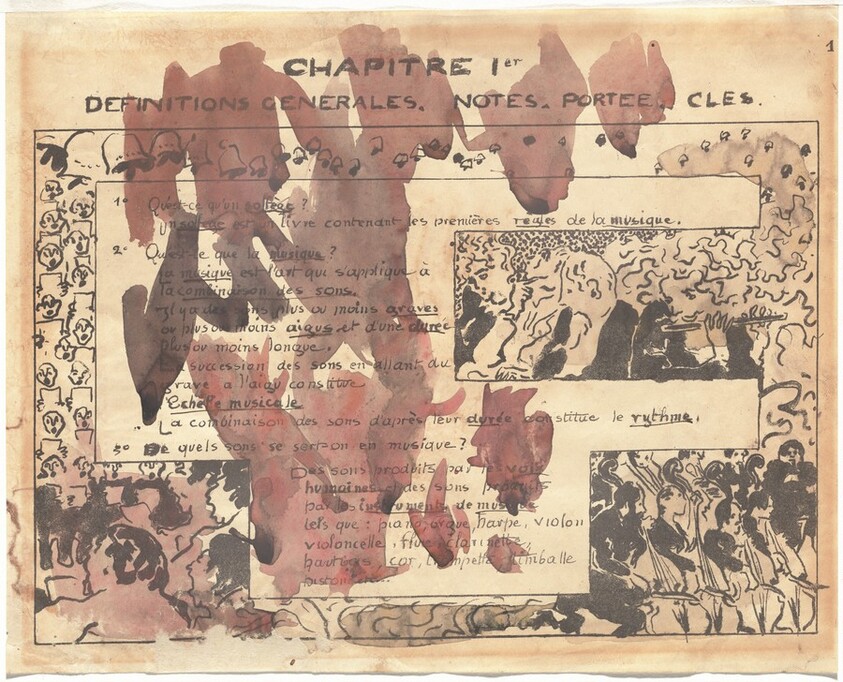 Petite solfège illustré, chapitre 1