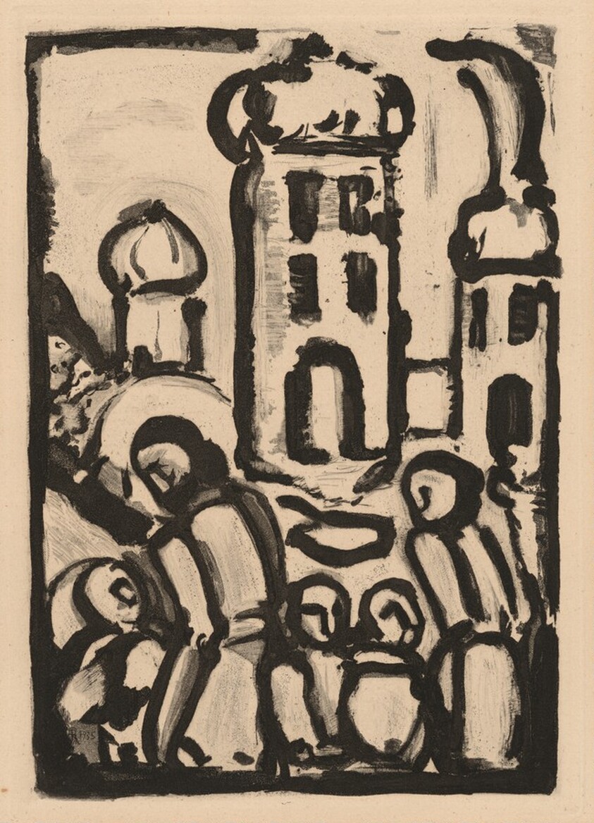 Christ et Pouvres from the series Passion