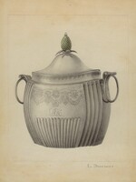 Silver Sugar Bowl, Leo Drozdoff, c. 1936