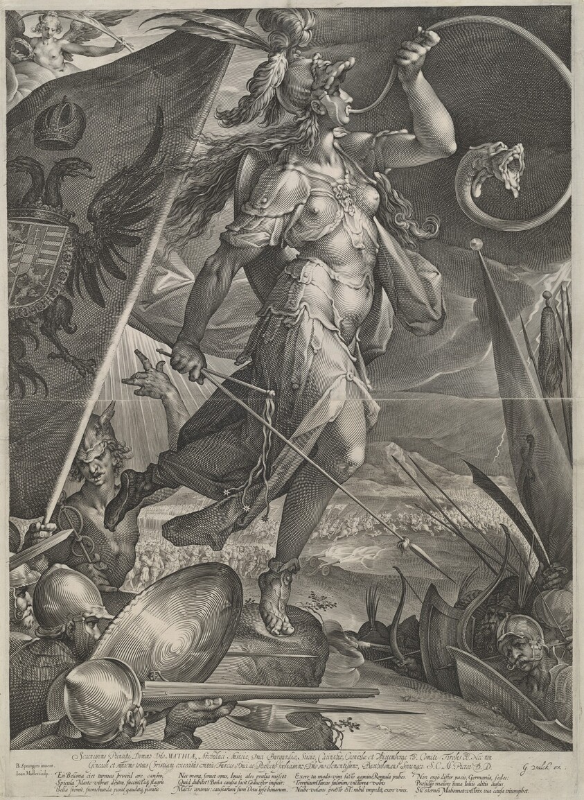 Bellona Leading the Imperial Armies Against the Turks