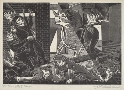 The War. Plate II, Europe