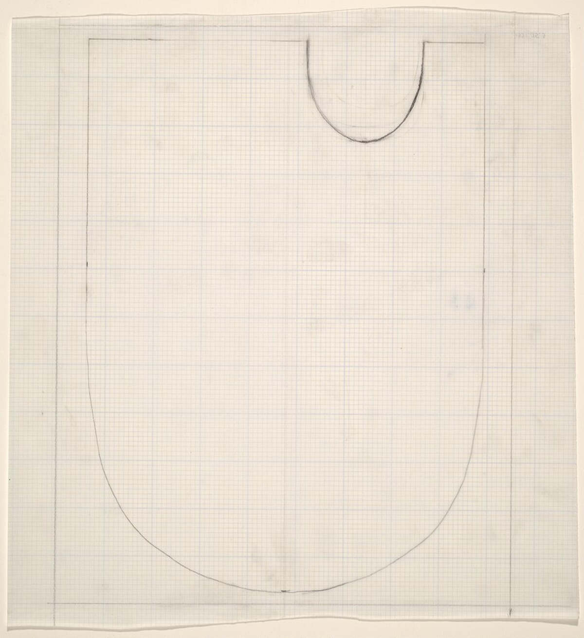 Sketch for "Building - Blocks for a Doorway" (U)