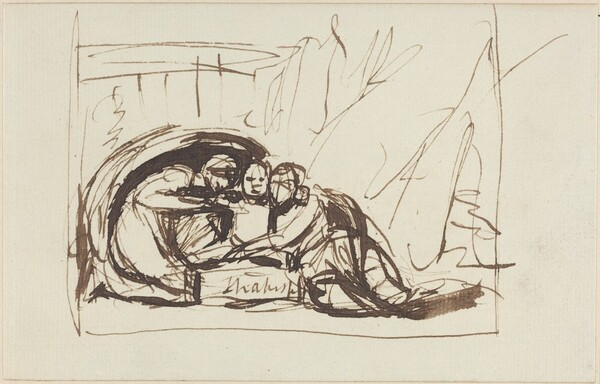 The Infant Shakespeare Nursed by Comedy and Tragedy