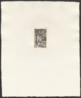 Planche XI – Le Bûcheron (Plate XI – The Woodcutter), Charles Nègre, Jean-Baptiste-Camille Corot, André Jammes, c. 1857, printed 1982