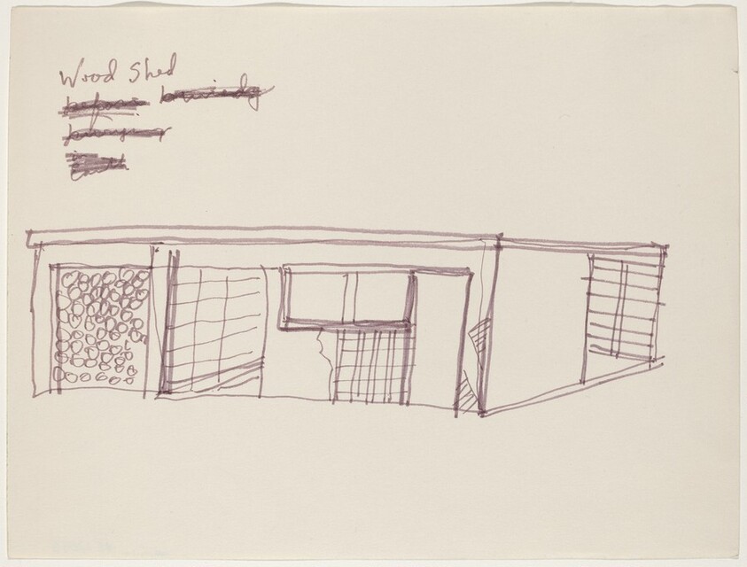 Partially Buried Woodshed [upper left]