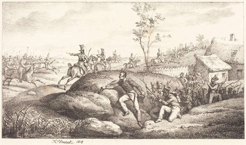 Infantry Ambush against the Cosacks