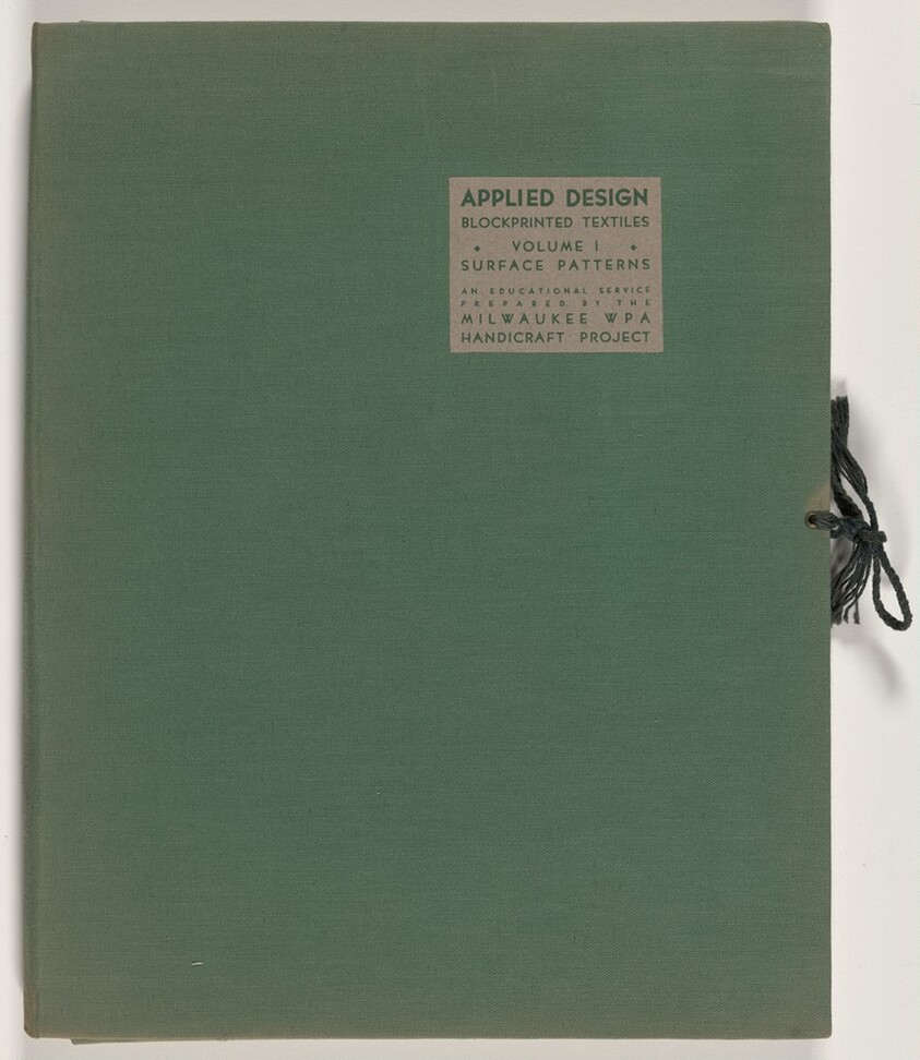 Applied Design, Blockprinted Textiles: Volume I, Surface Patterns