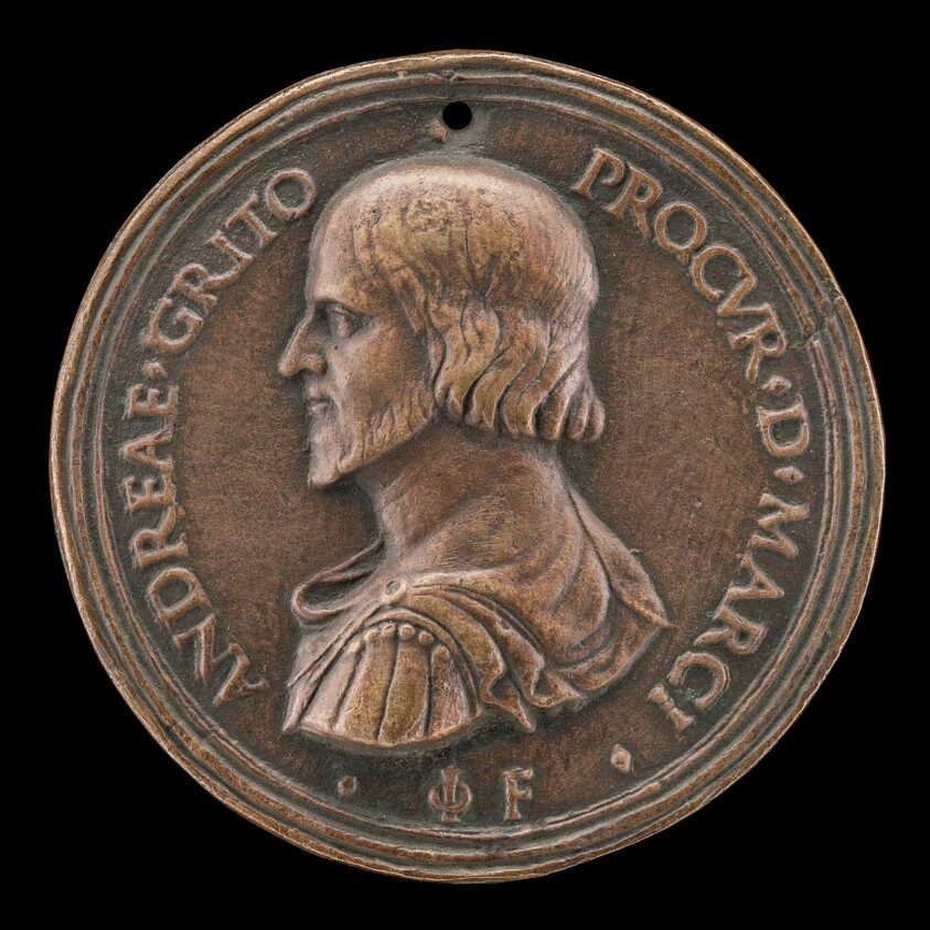 Andrea Gritti, Procurator of St. Mark's, later Doge of Venice [obverse]