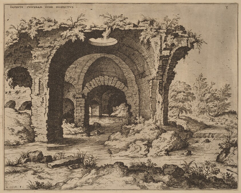 View of Unidentified Ruins
