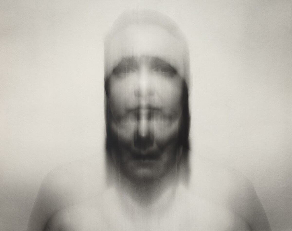 Self-Portrait: Vertical Motion Up, Medium