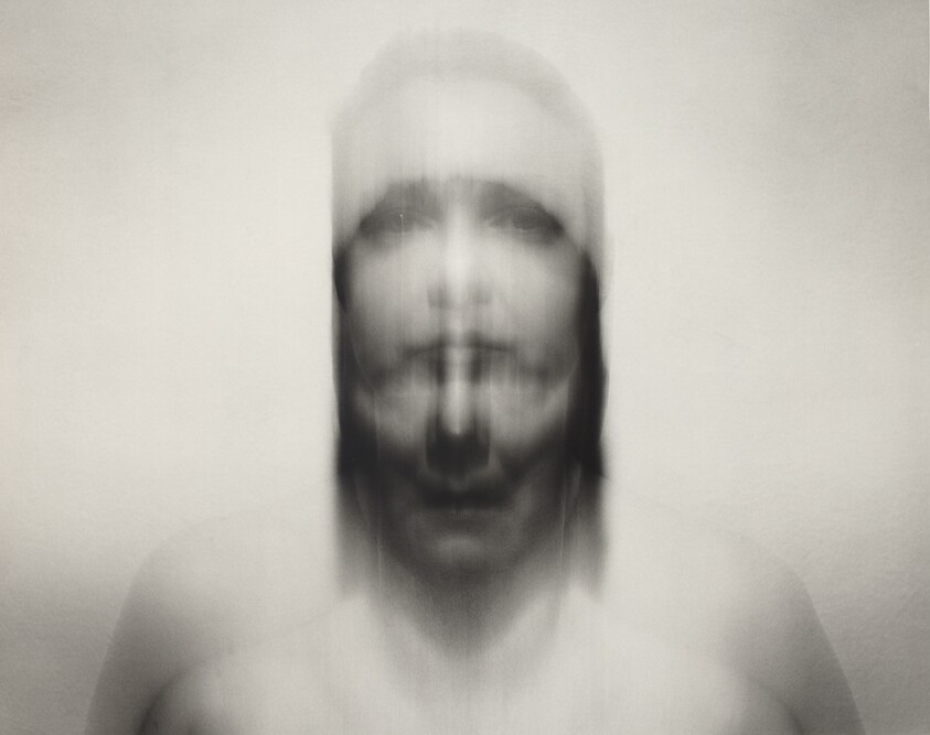 Self-Portrait: Vertical Motion Up, Medium