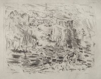 Weehawken, No. 1, John Marin, 1915