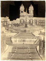 Spanish Steps, Rome, Gustave de Beaucorps, c. 1858