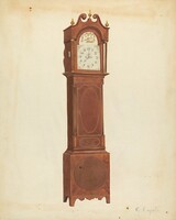 Grandfather Clock, Giacinto Capelli, c. 1935