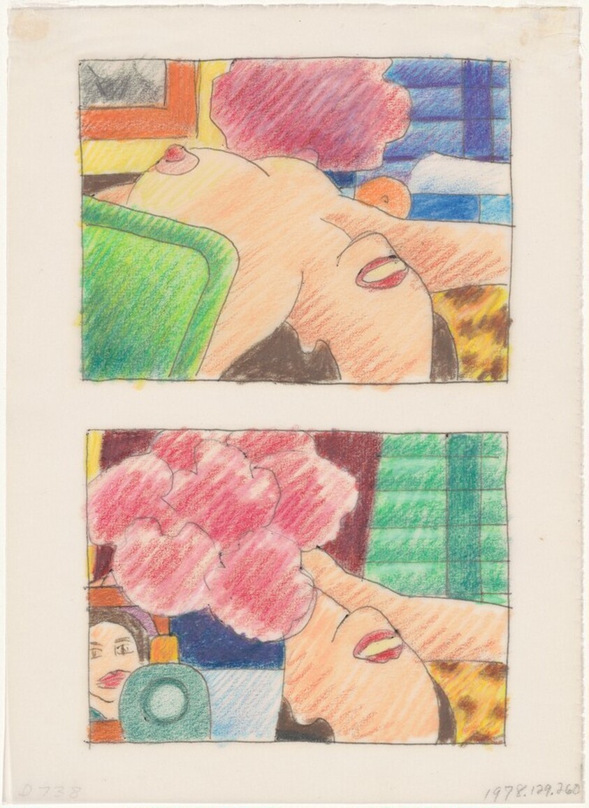 Studies for "Long Delayed Nude"